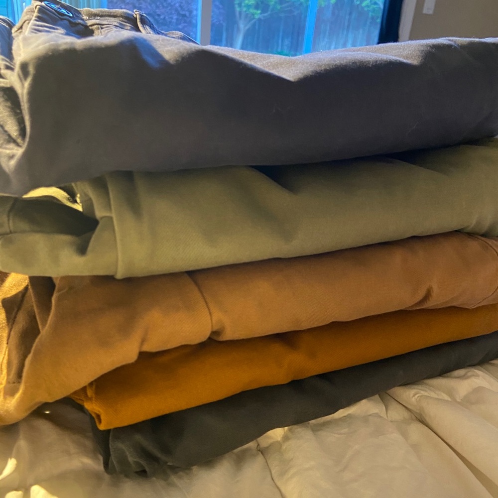 5 pairs Men’s slim old navy pants bundle